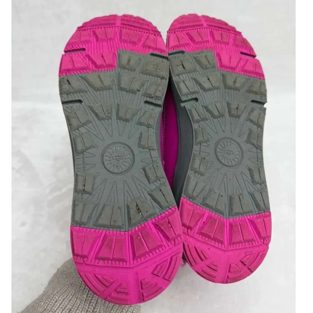 Ugg Kid's Truckee Weather Suede Cold Weather Boots Pink Sz 6